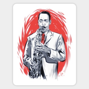 Sonny Stitt - An illustration by Paul Cemmick Magnet